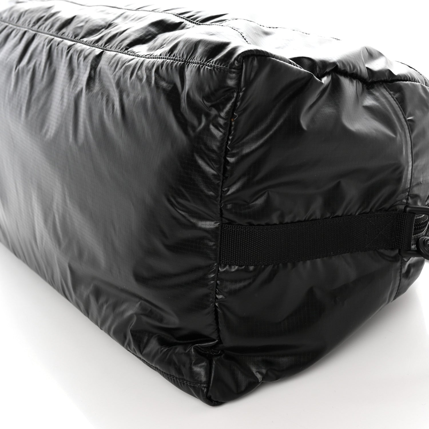 Saint Laurent Nylon Nuxx Ripstop Duffle Black White 9 of 11