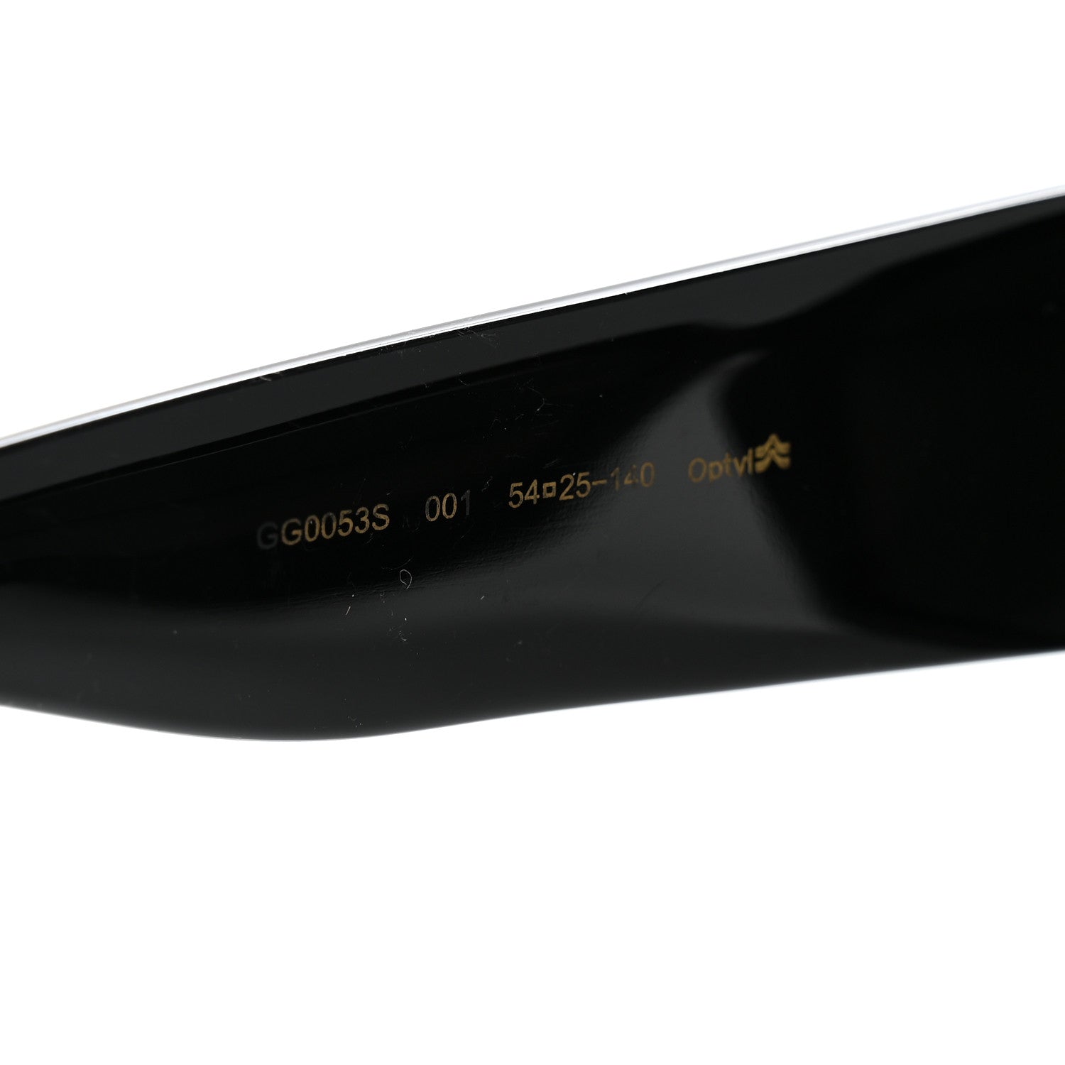 Gucci Acetate Square Frame Sunglasses GG0053S Black 6 of 7