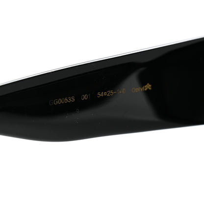 Gucci Acetate Square Frame Sunglasses GG0053S Black 6 of 7