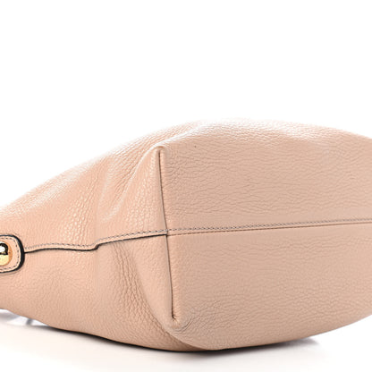 Dolce & Gabbana Pebbled Calfskin Small Tote Nude 7 of 9