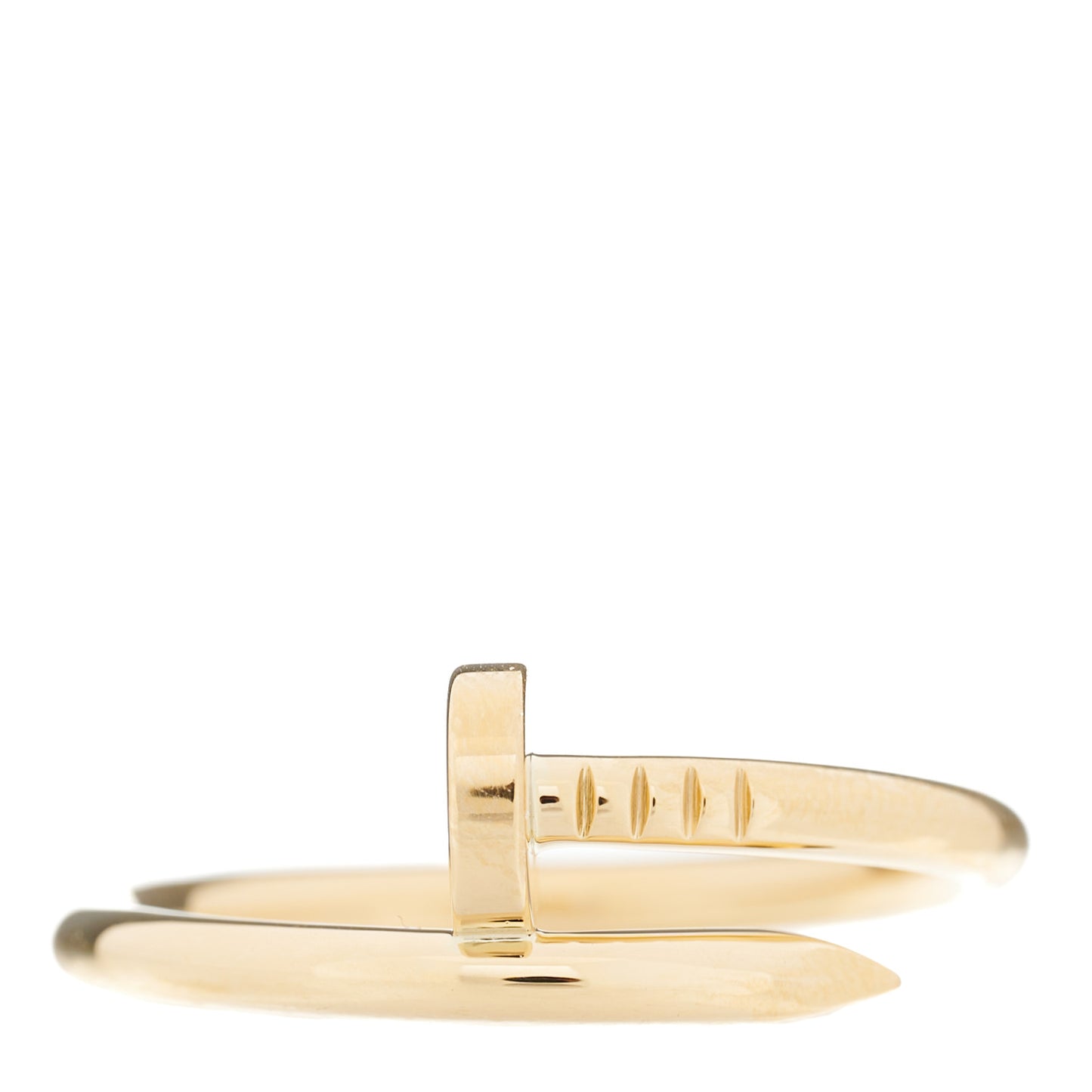 18K Yellow Gold Juste Un Clou Ring 69 12.5