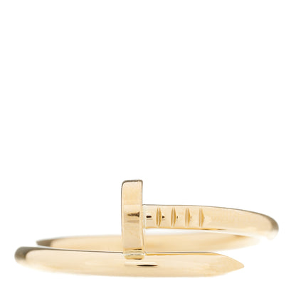 Cartier 18K Yellow Gold Juste Un Clou Ring 69 12.5 1 of 5