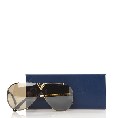 Louis Vuitton Metal LV Drive Sunglasses Z0897W Black Gold 8 of 8