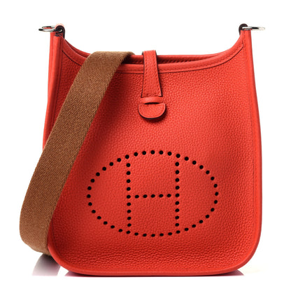 Hermes Taurillon Maurice Amazone Evelyne TPM Capucine Gold 1 of 4