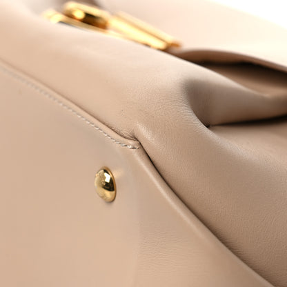 Salvatore Ferragamo Calfskin Fiamma Bag New Bisque 10 of 10