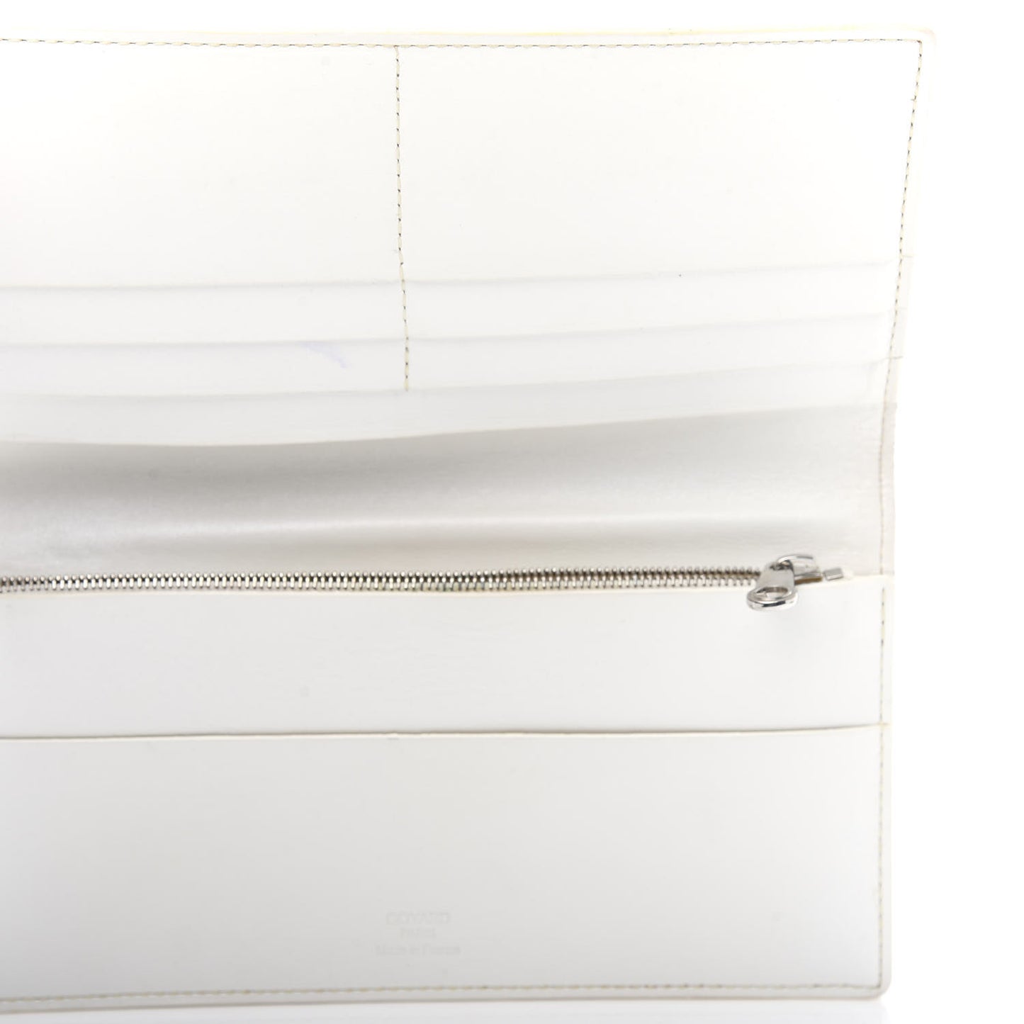Goyardine Richelieu Wallet White