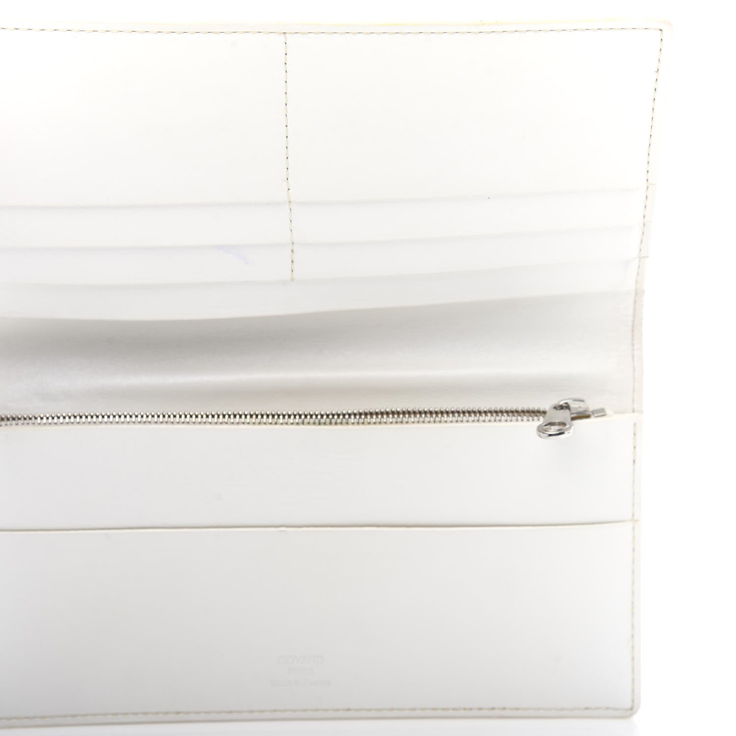 Goyard Goyardine Richelieu Wallet White 5 of 12