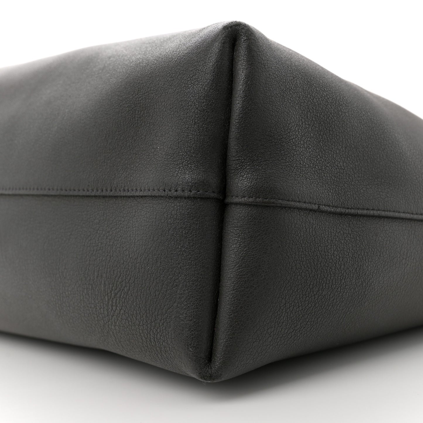 Calfskin Large Shopping Tote Fog