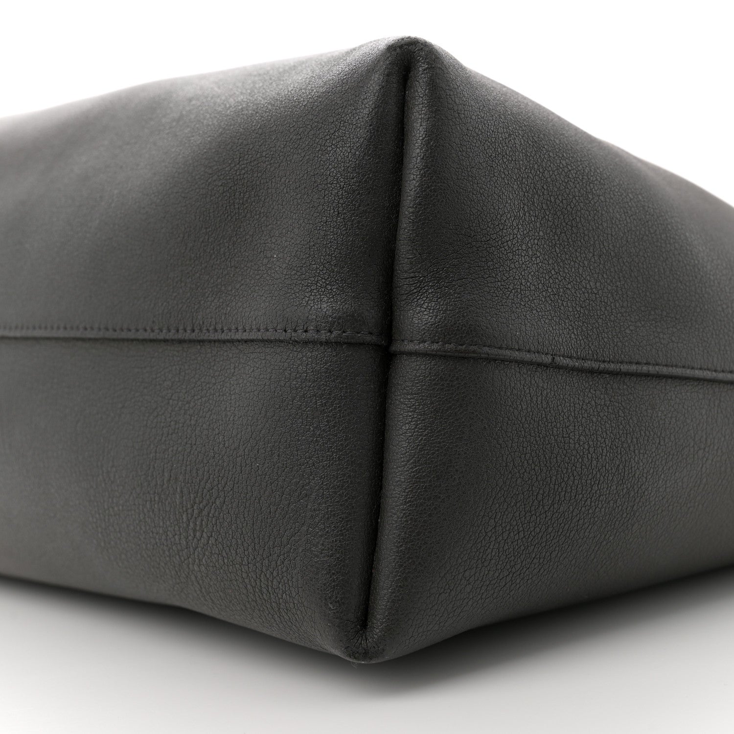 Saint Laurent Calfskin Large Shopping Tote Fog 11 of 13