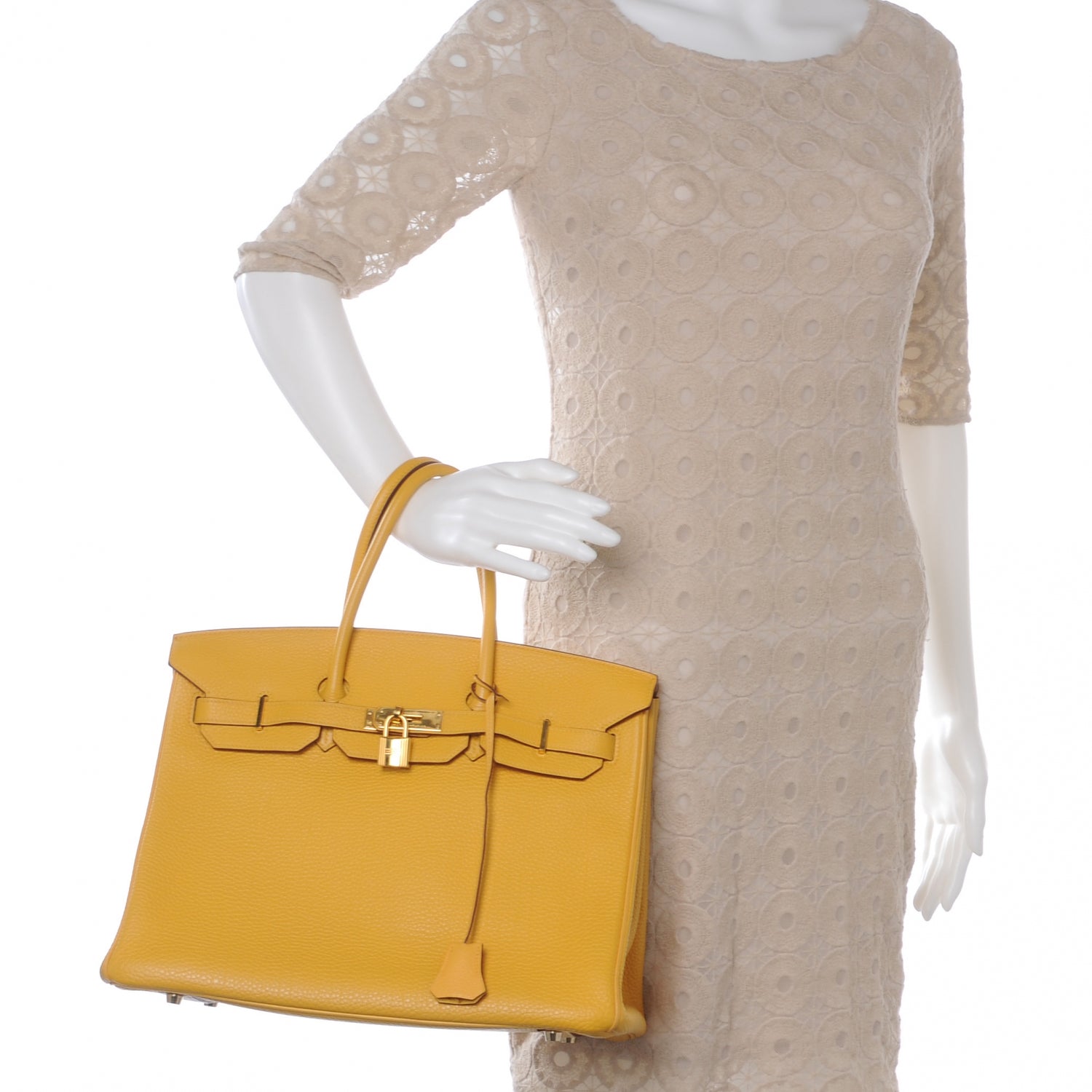 Hermes Togo Birkin 35 Curry 2 of 9
