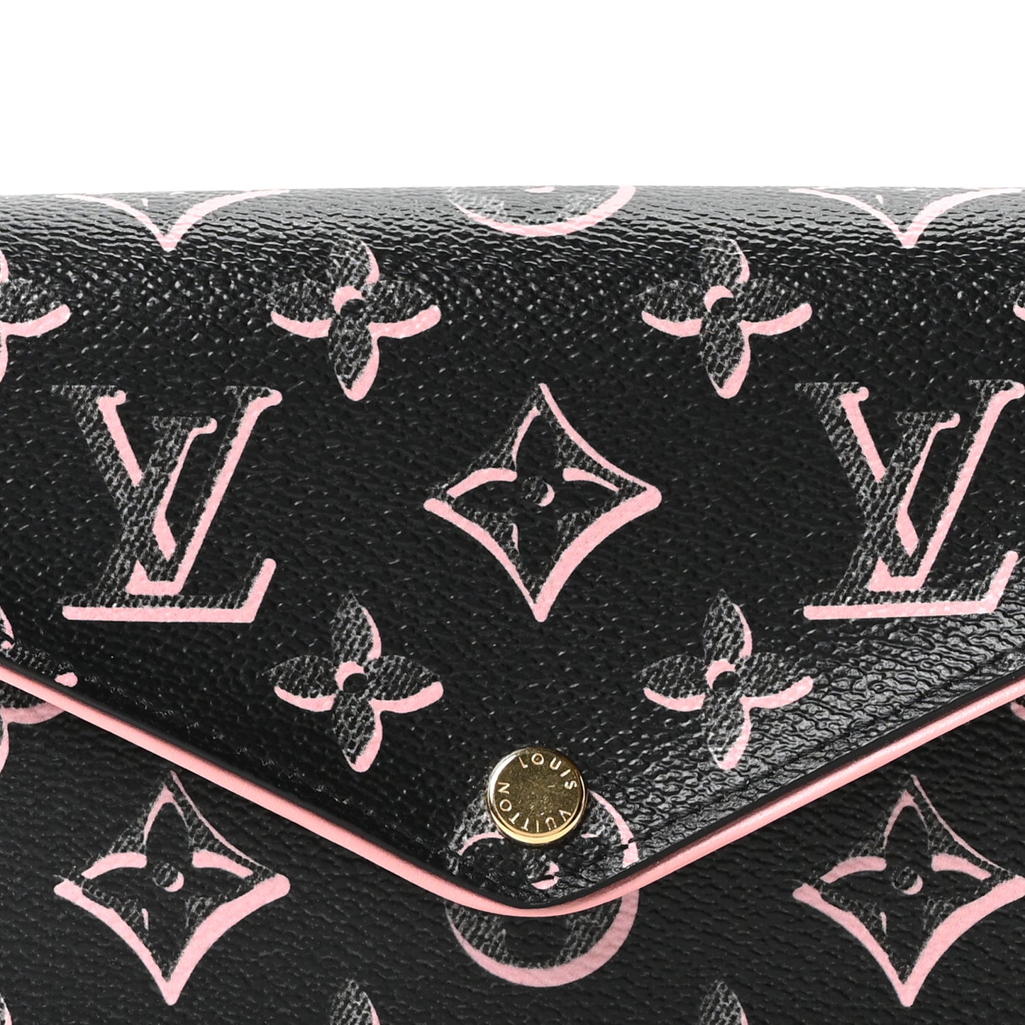 Monogram Fall For You Felicie Strap & Go Black