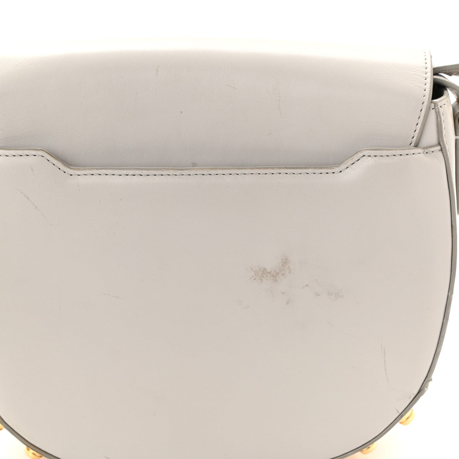 Alexander Wang Calfskin Small Lia Sling Sweatshirt Pale Gold Hardware 8 of 9