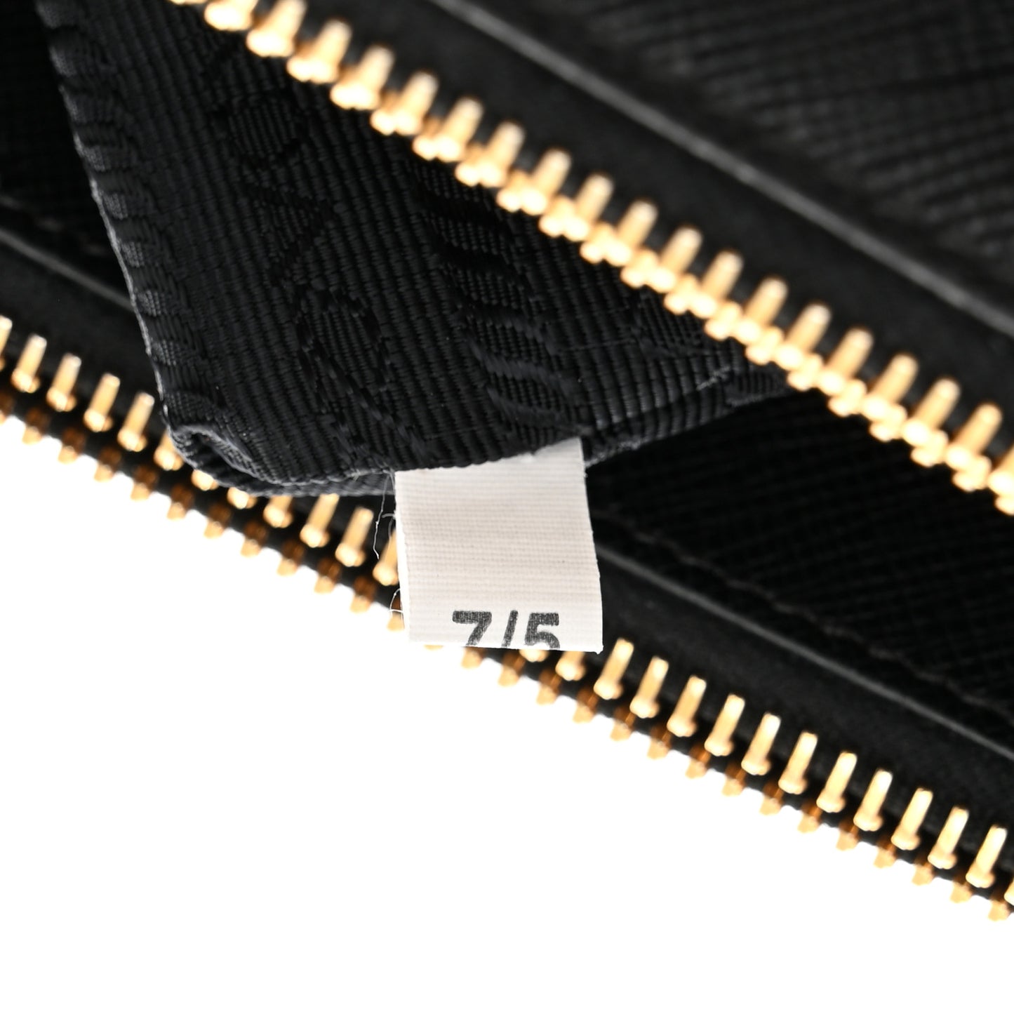 Saffiano Lux Mini Galleria Double Zip Tote Black