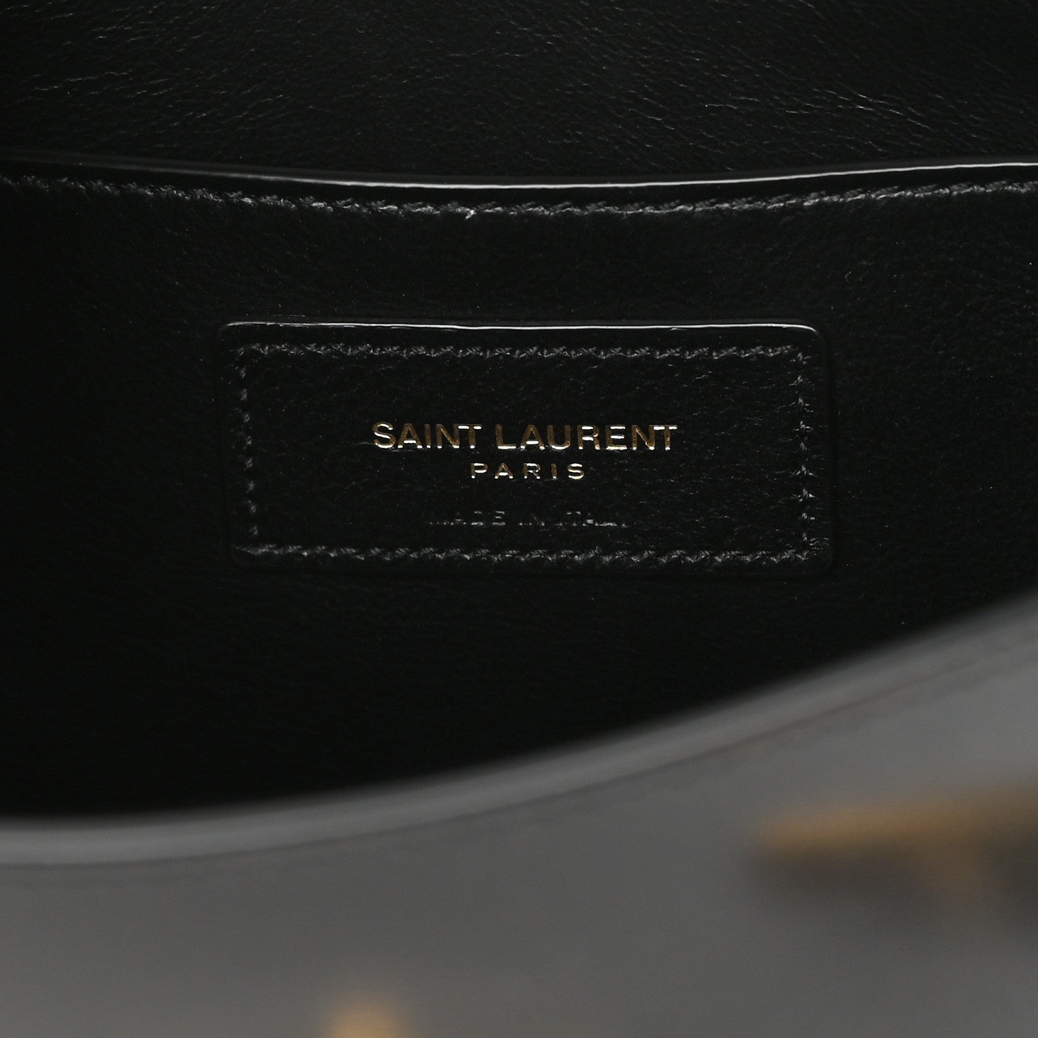 Saint Laurent Smooth Calfskin Small Manhattan Shoulder Bag Black 6 of 9