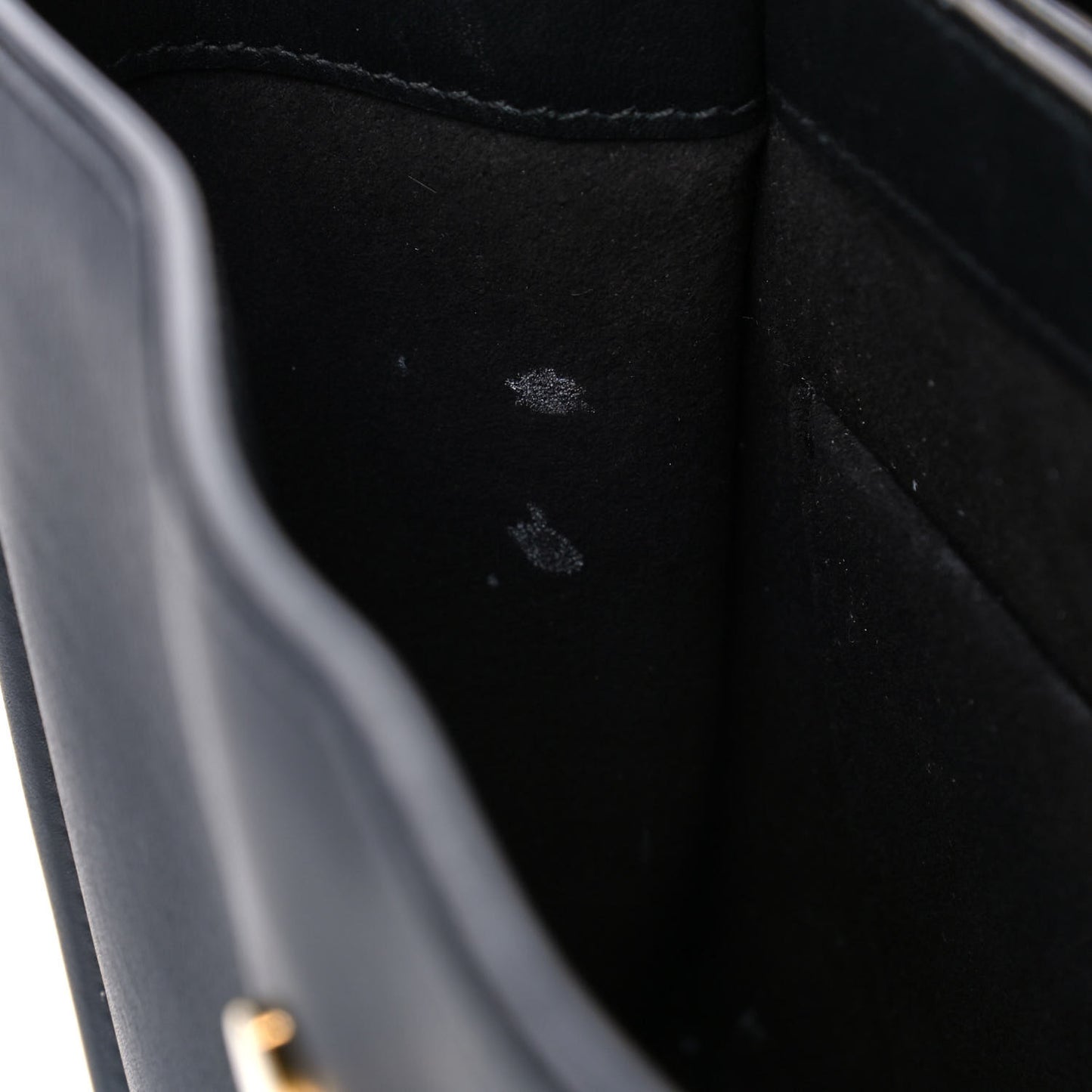 Smooth Calfskin Small DG Amore Satchel Bag Black