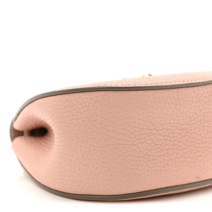 Chloe Grained Lambskin Nano Drew Shoulder Bag Cement Pink 8 of 10