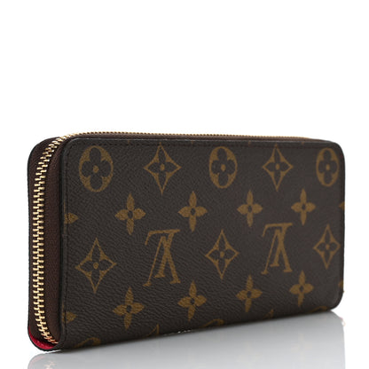 Louis Vuitton Monogram Clemence Wallet Fuchsia 3 of 9
