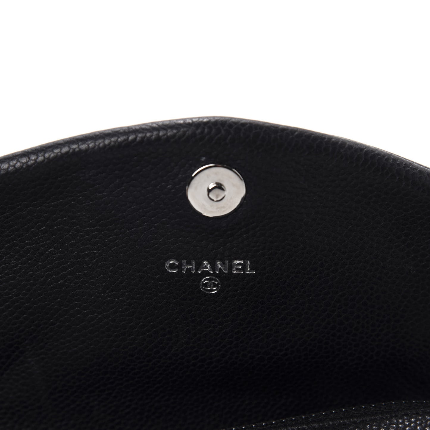 Caviar Half Moon Wallet On Chain WOC Black