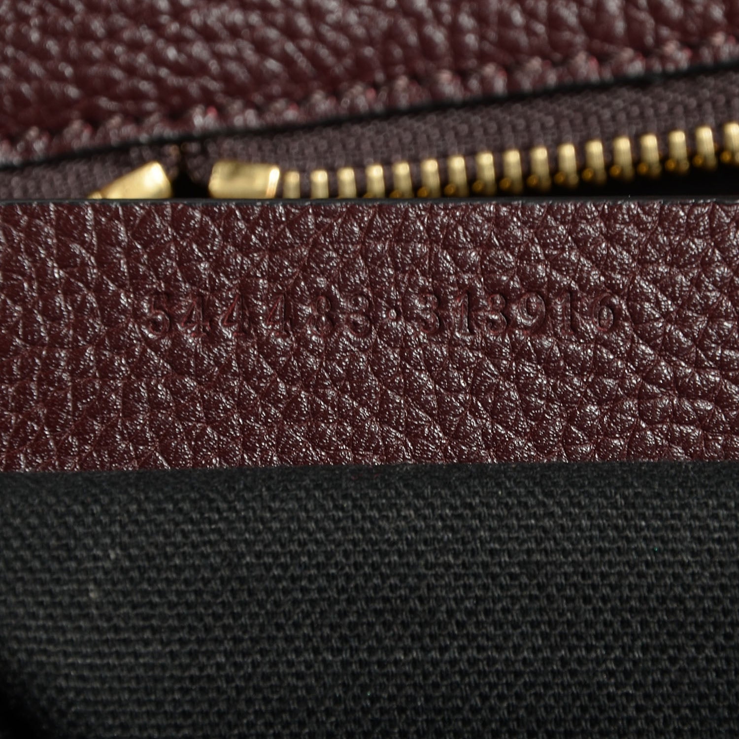 Alexander McQueen Pebbled Leather Skull Padlock Tote Oxblood 7 of 10