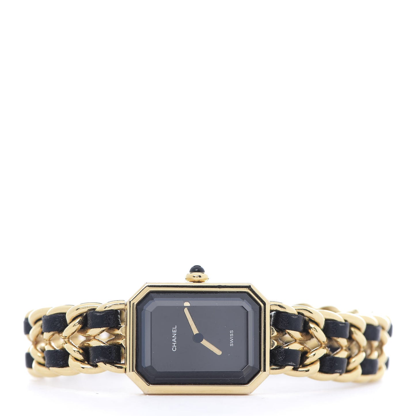 Stainless Steel Lambskin 20mm Chain Premiere Quartz Watch Gold XL