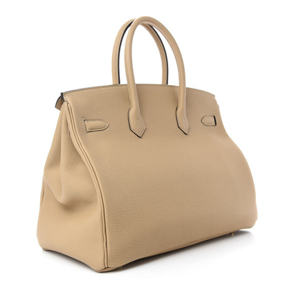 Hermes Togo Birkin 35 Trench 3 of 11