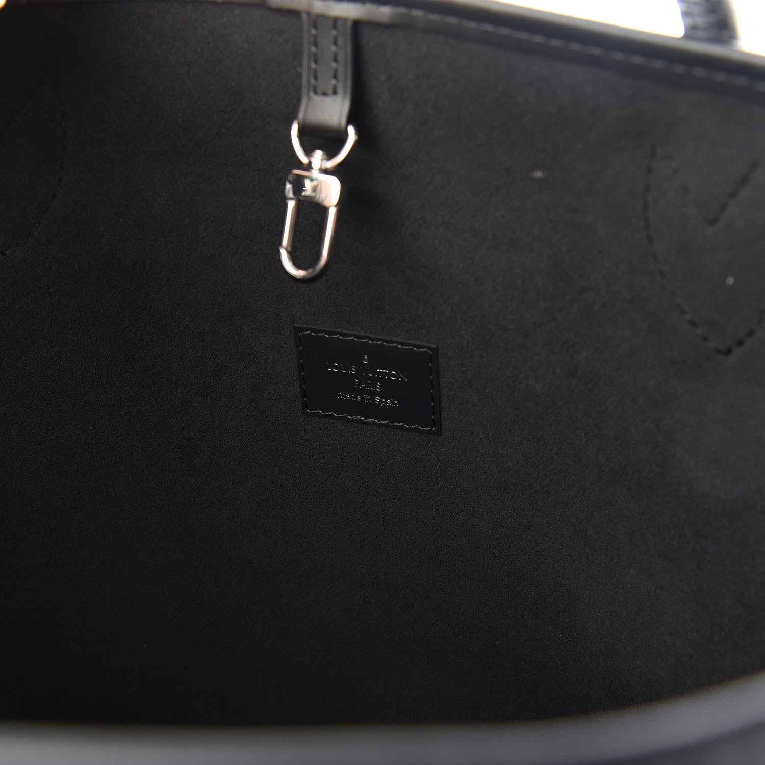 Louis Vuitton Epi Neverfull MM Black 9 of 12