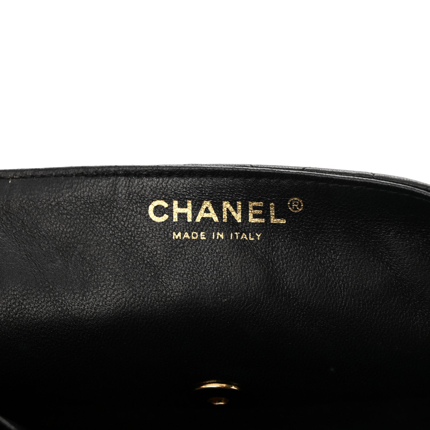 Chanel Lambskin Quilted East West Flap Black 6 of 12