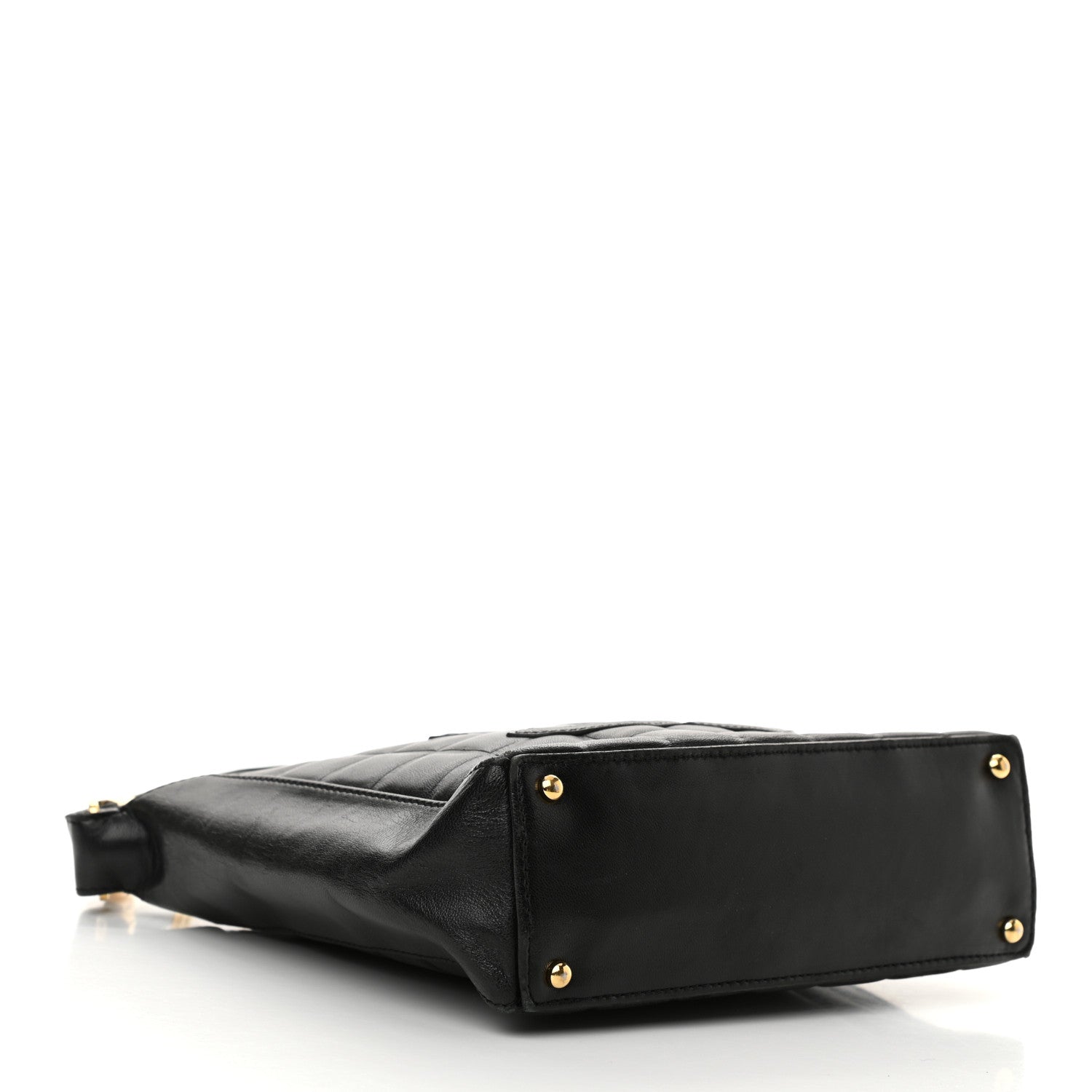 Chanel Lambskin Quilted Small Chocolate Bar Shoulder Bag Black 3 of 10