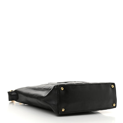 Chanel Lambskin Quilted Small Chocolate Bar Shoulder Bag Black 3 of 10