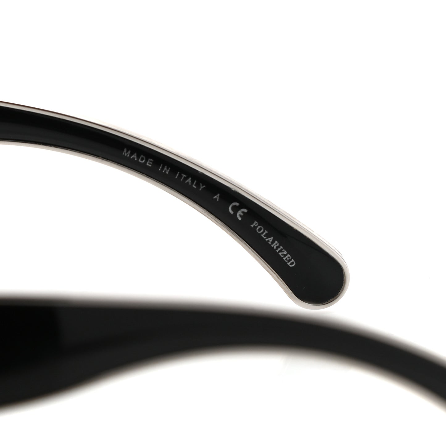 Acetate Polarized CC Cat Eye Sunglasses 5271-A Black