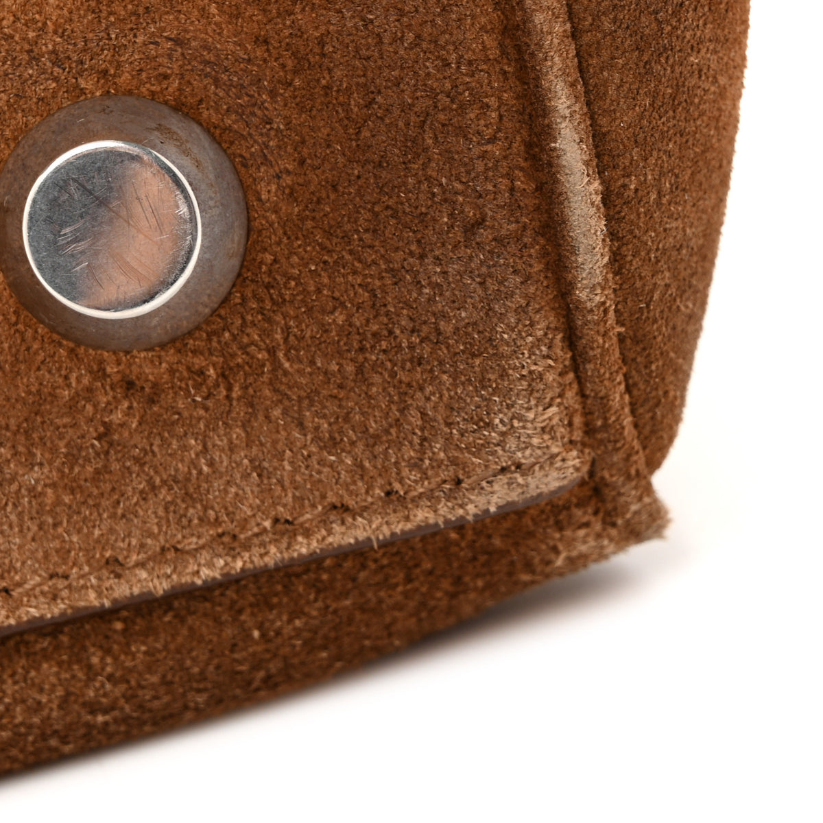 Balenciaga Waxed Suede Calfskin Medium Rodeo Top Handle Handbag Camel 11 of 13