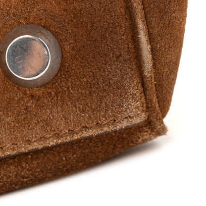 Balenciaga Waxed Suede Calfskin Medium Rodeo Top Handle Handbag Camel 11 of 13