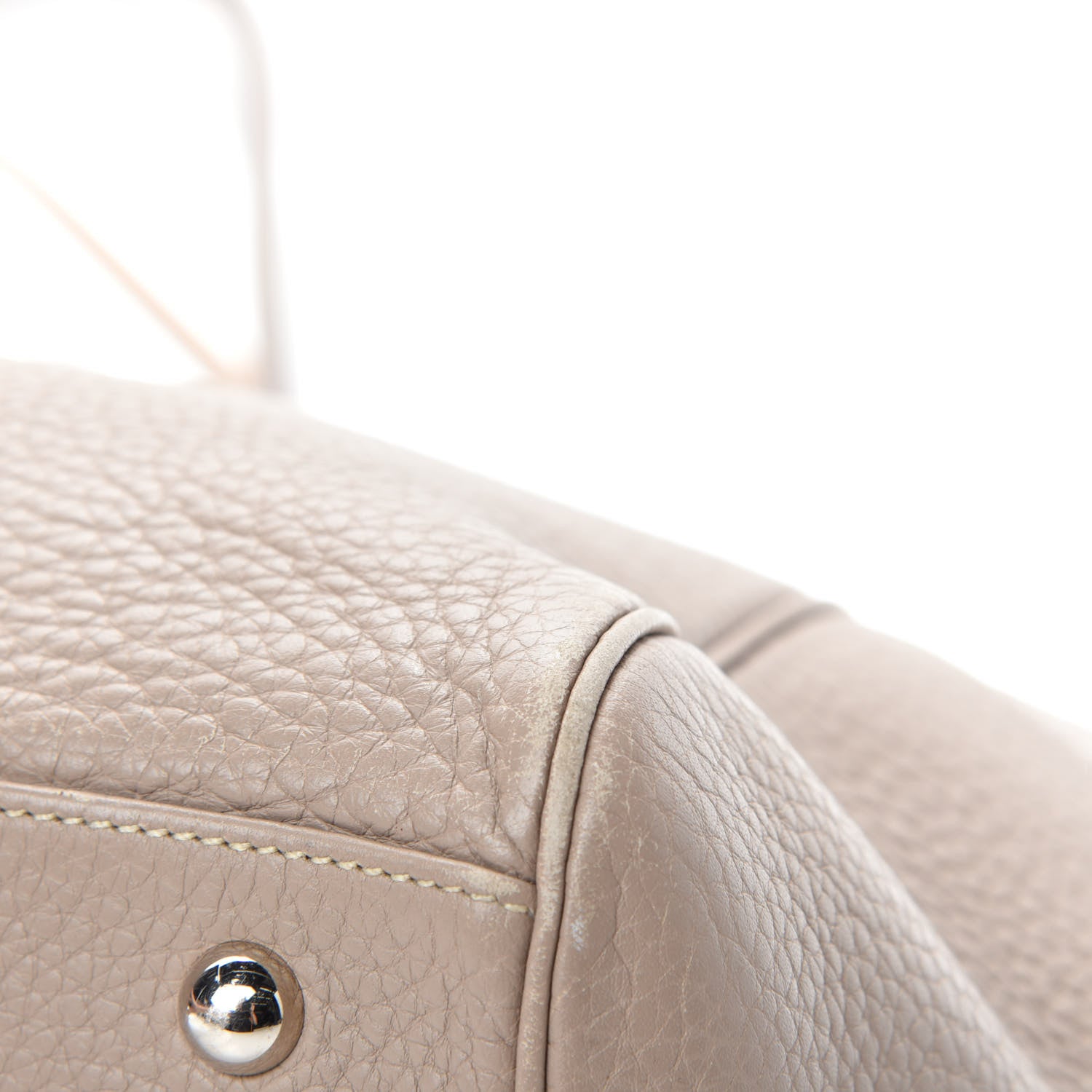 Hermes Taurillon Clemence Paris Bombay 37 Gris Tourterelle 9 of 21