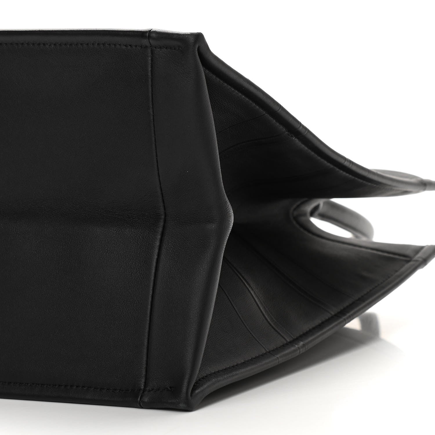 Christian Dior Calfskin Embossed Medium Book Tote Black 10 of 10