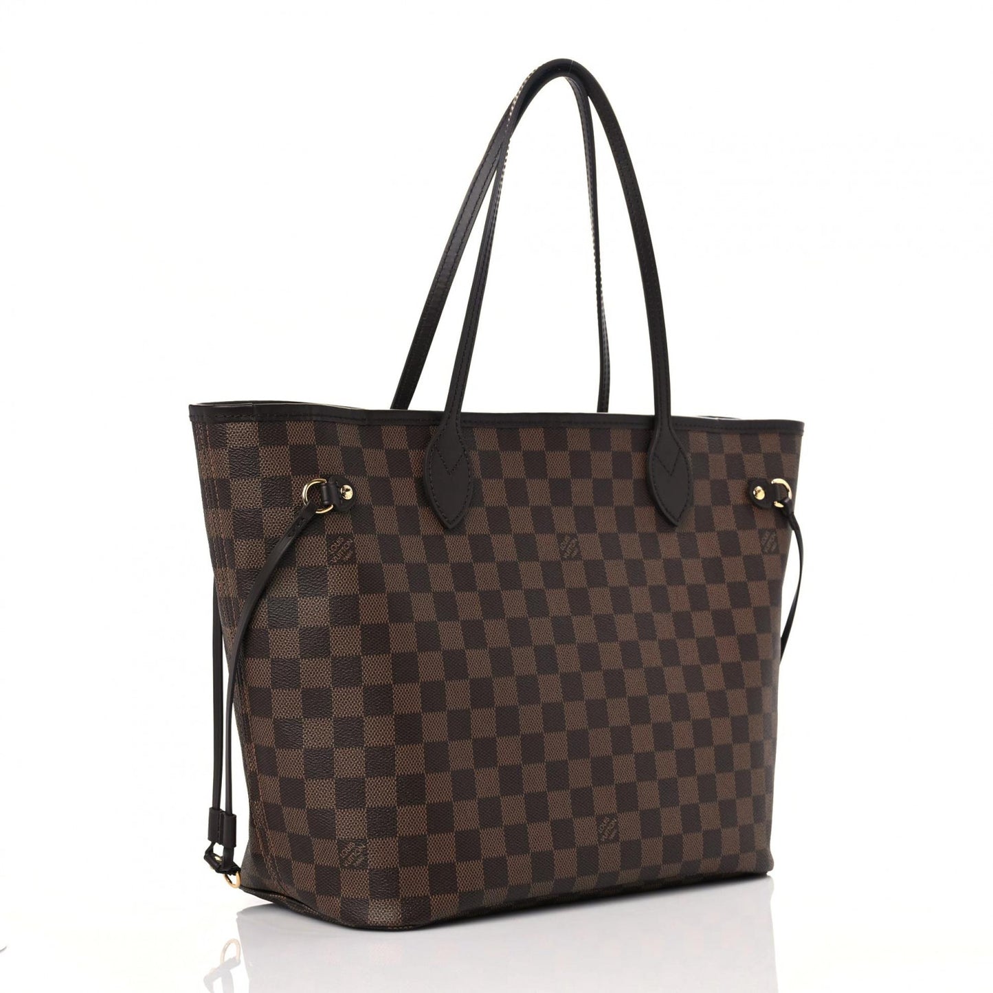 Damier Ebene Neo Neverfull MM Rose Ballerine