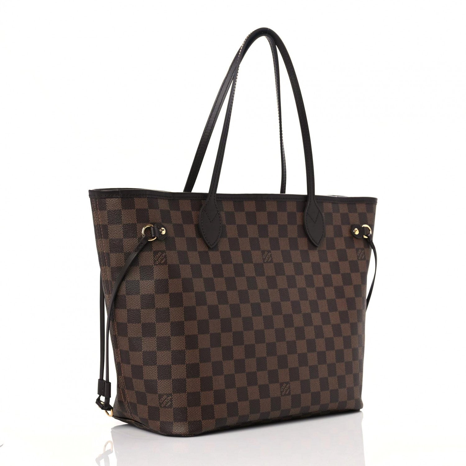 Louis Vuitton Damier Ebene Neo Neverfull MM Rose Ballerine 3 of 10