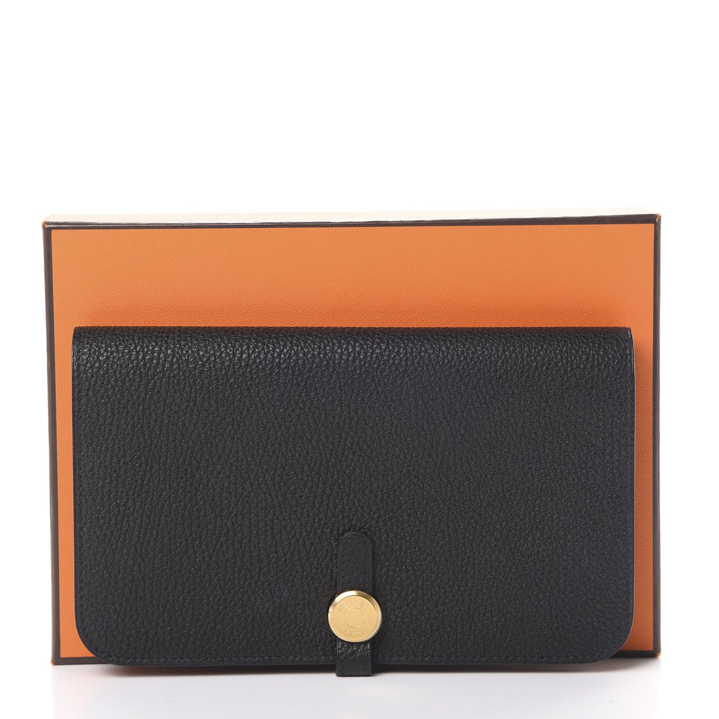 Togo Dogon Duo Wallet Black