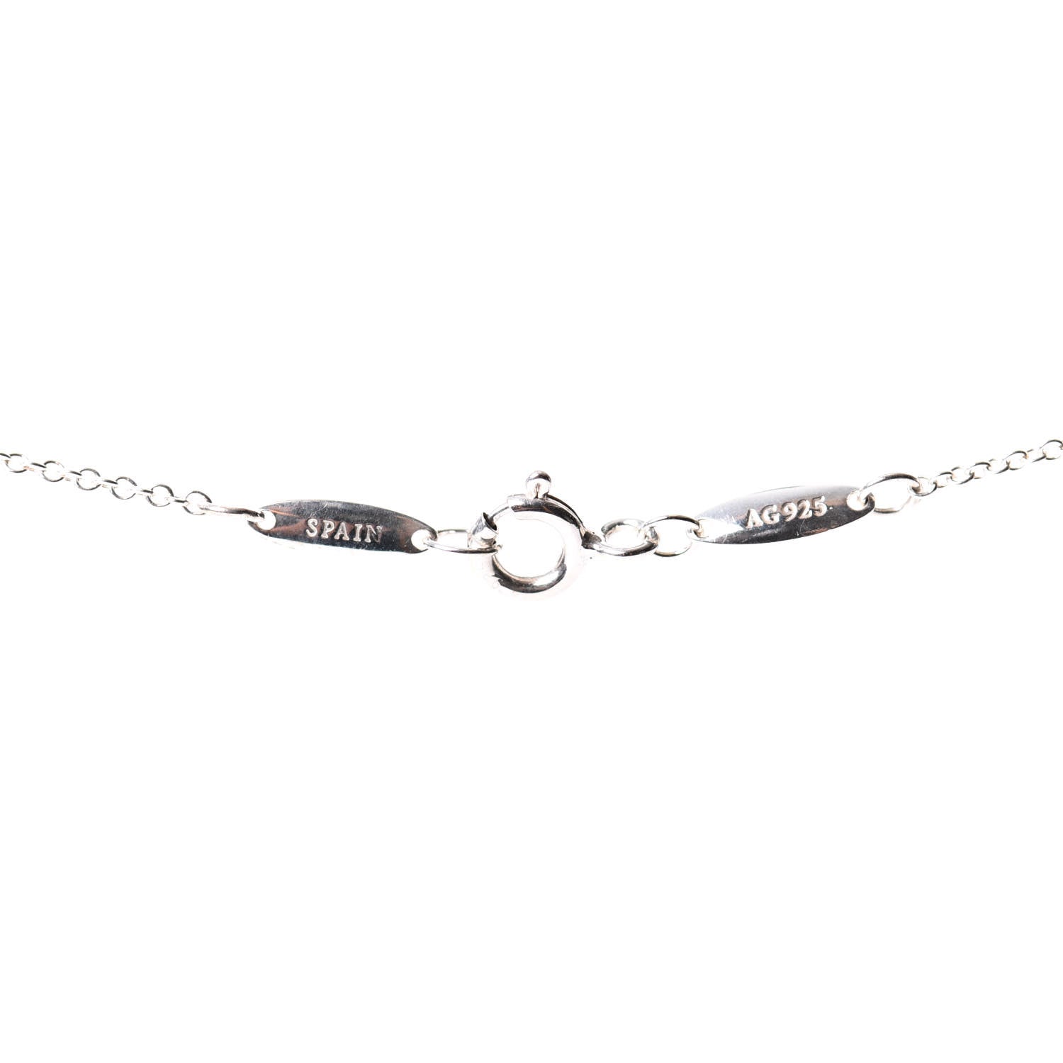 Tiffany Sterling Silver 12mm Elsa Peretti Cross Pendant Necklace 5 of 5