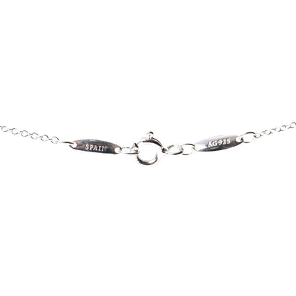 Tiffany Sterling Silver 12mm Elsa Peretti Cross Pendant Necklace 5 of 5