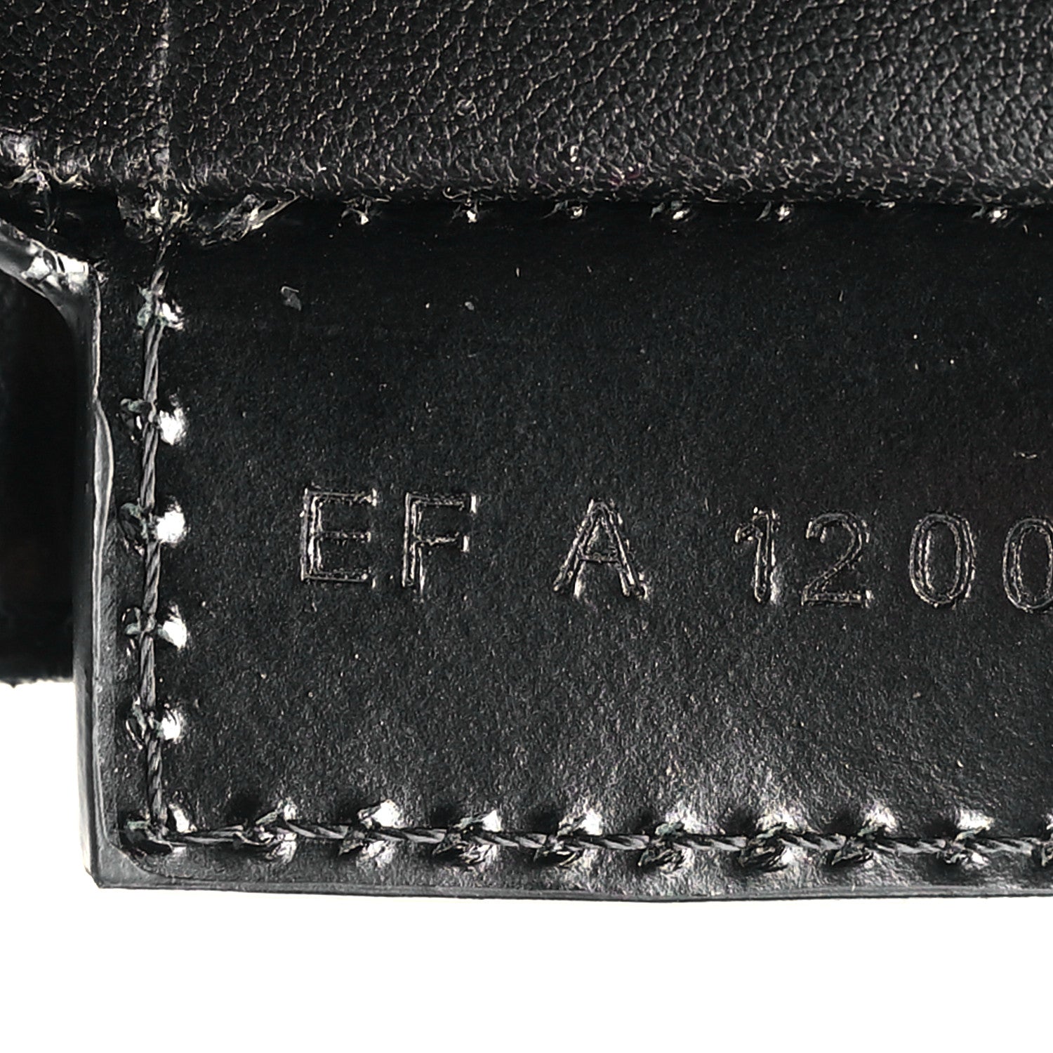 Givenchy Calfskin Crocodile Embossed Large Cut Out Shoulder Bag Black 7 of 13