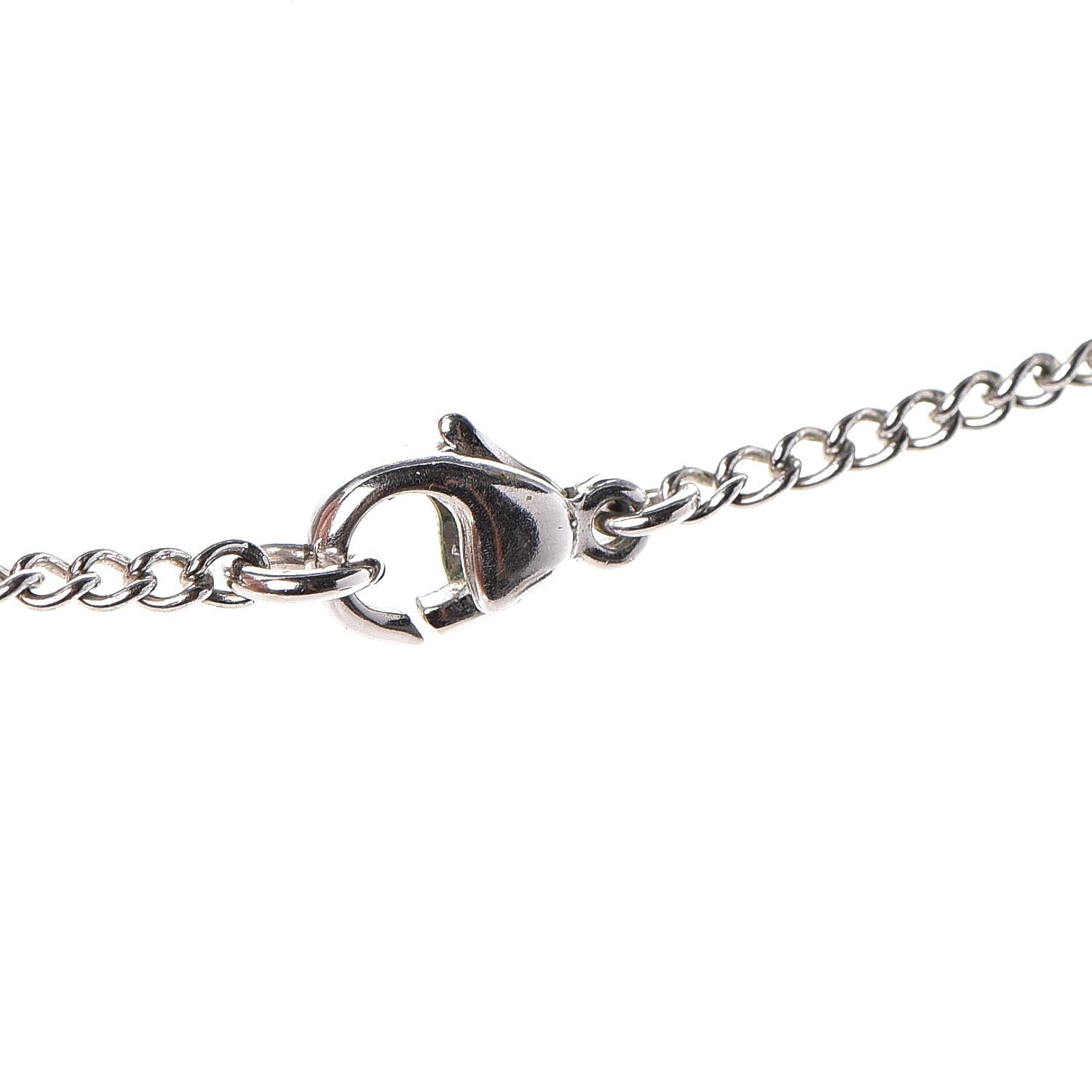 Chanel CC Necklace Silver 4 of 5