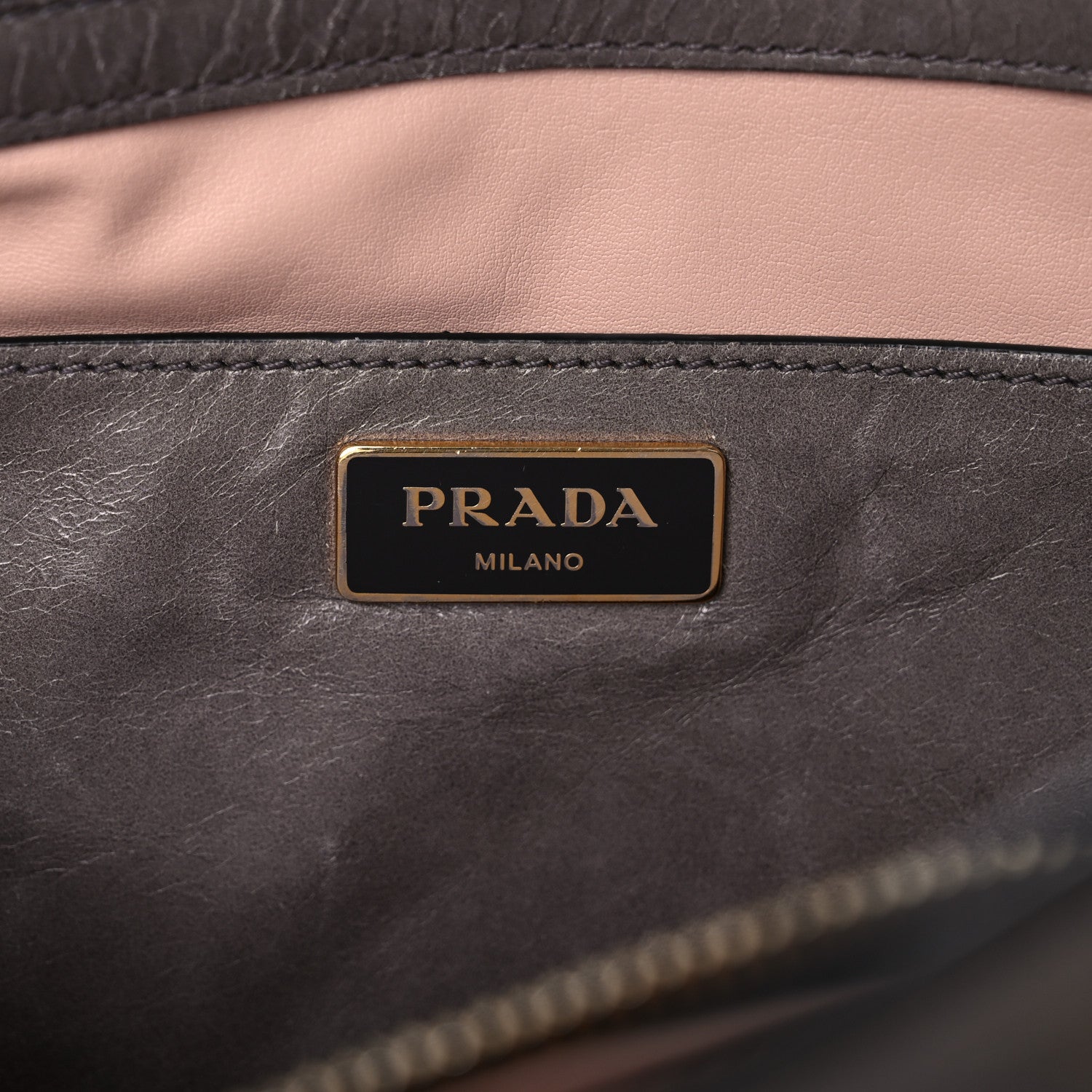 Prada Glace Calf Front Pocket Tote Astrale 5 of 33