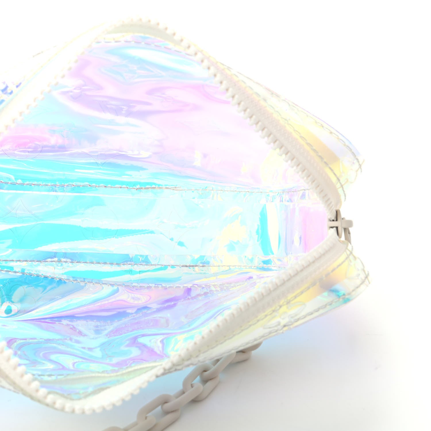 Louis Vuitton PVC Monogram Pochette Volga Iridescent Prism 5 of 6