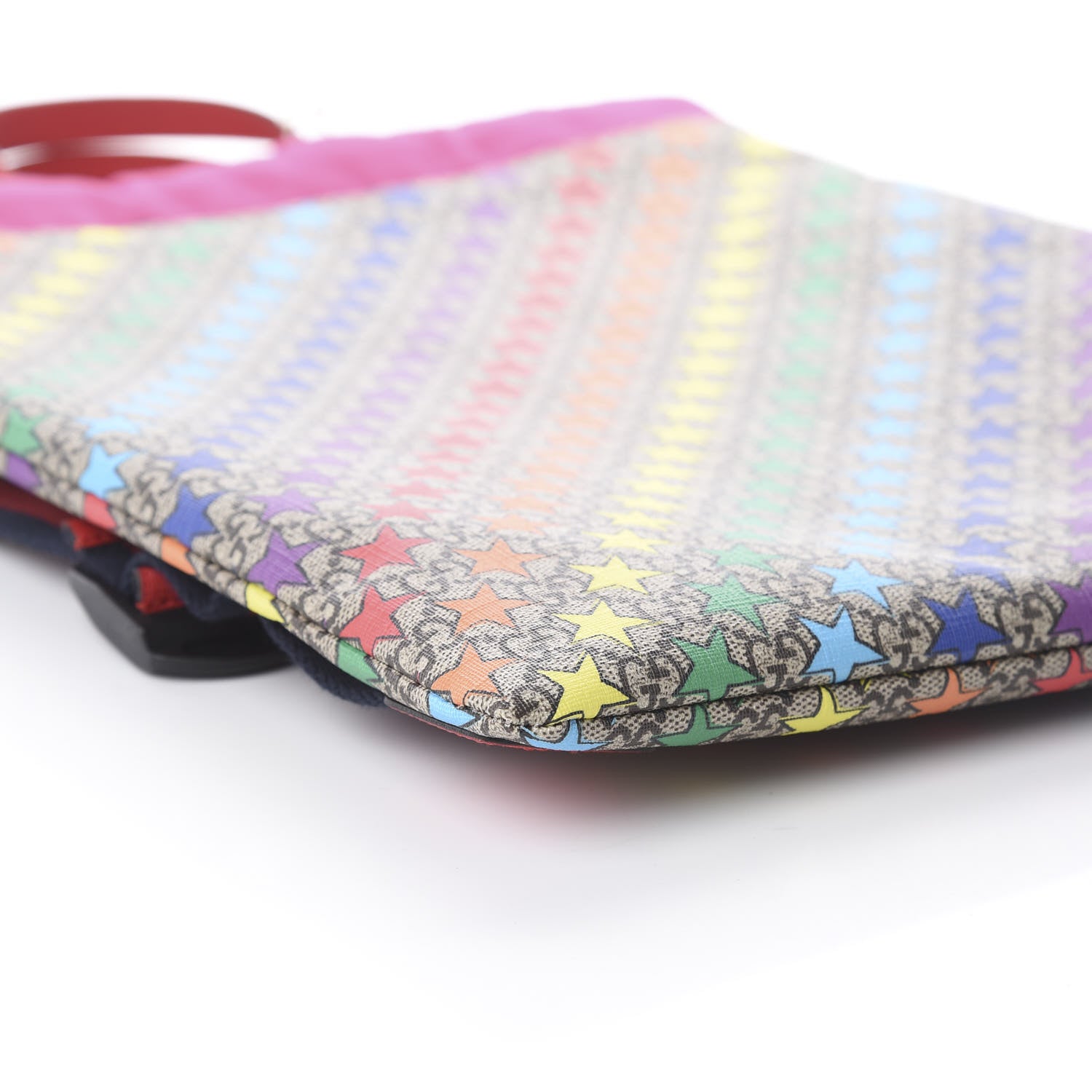 Gucci Soft GG Supreme Monogram Star Print Childrens Drawstring Backpack Multicolor 5 of 8