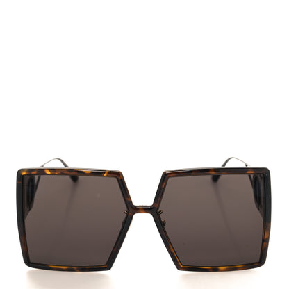 Christian Dior CHRISTIAN DIOR Square 30 Montaigne Sunglasses Tortoise 2 of 8
