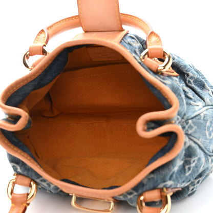 Louis Vuitton Monogram Denim Pleaty Blue 5 of 12