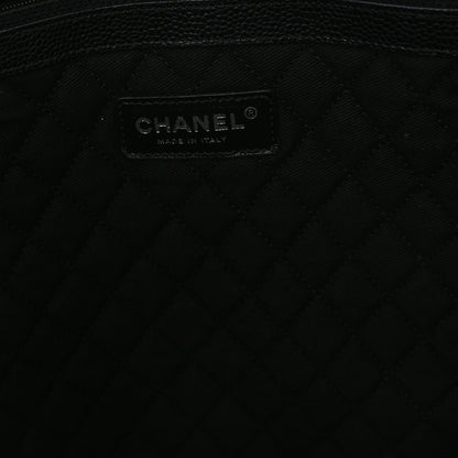 Chanel Coated Canvas Coco Small Tote Black 7 of 12