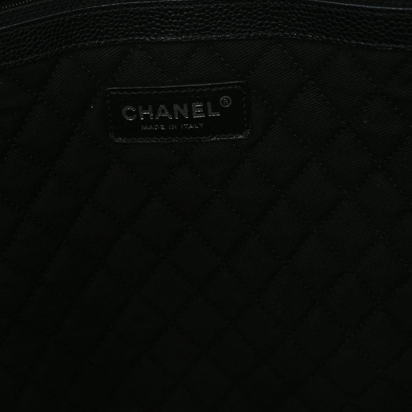 Coated Canvas Coco Small Tote Black