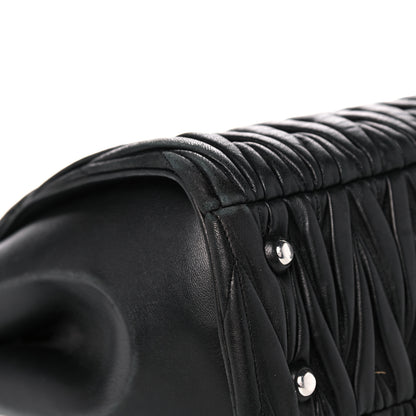 Miu Miu Nappa Matelasse Tote Black 7 of 23