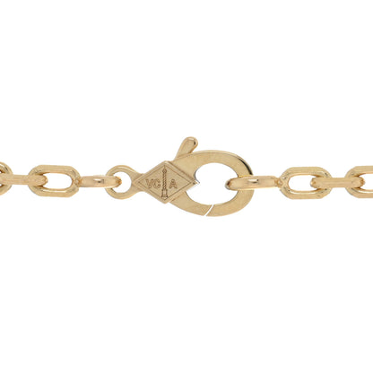 Van Cleef & Arpels 18K Yellow Gold Mother of Pearl 10 Motifs Vintage Alhambra Necklace 4 of 5